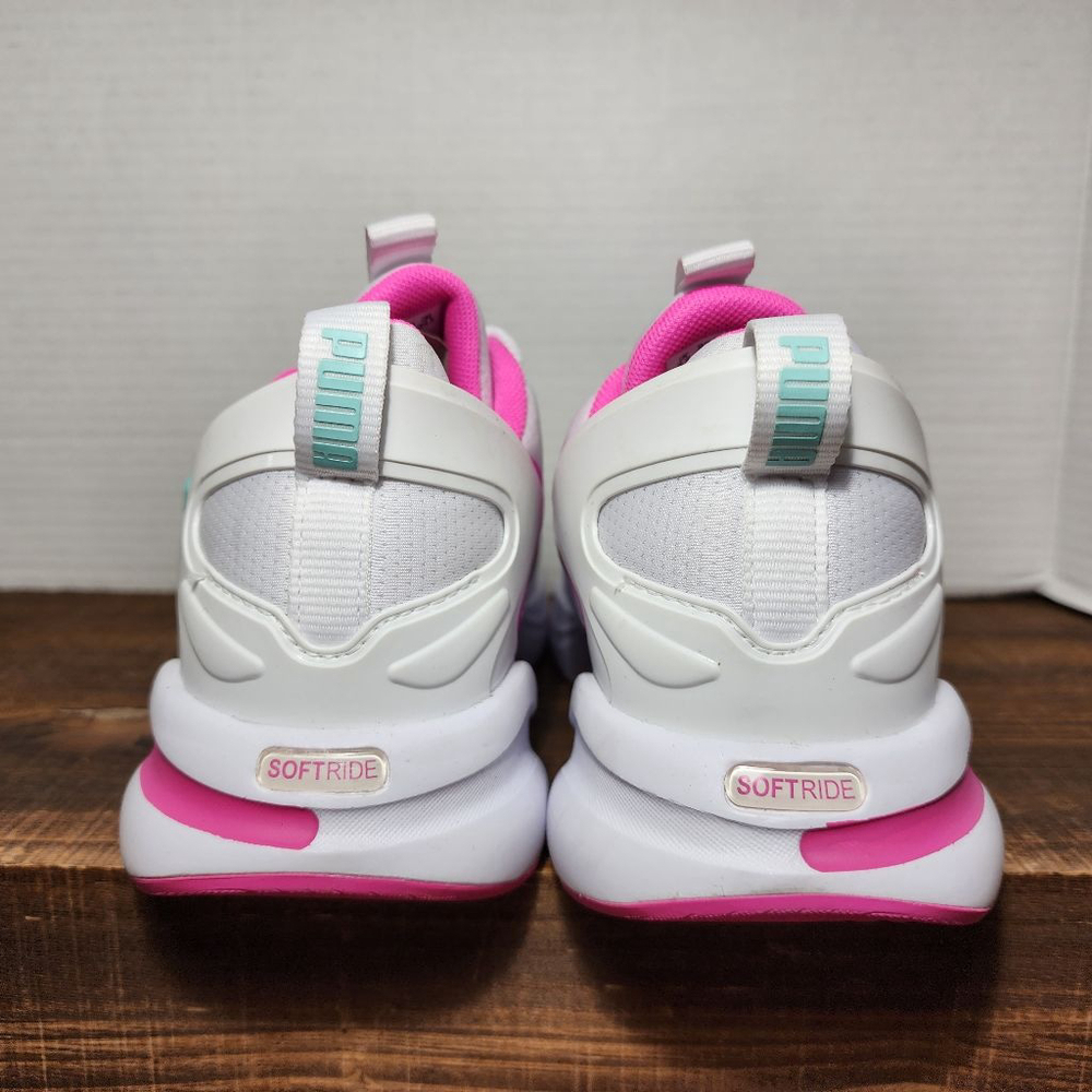 Women's Puma Softride Sneakers, Size 8, White & Pink - New whitout tags - Picture 9 of 11